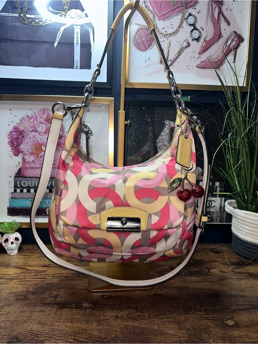 2012 Coach Kristin Signature Multicolor Bag